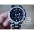 นาฬิกาคาสิโอ EFR-564D-1A Chronograph ผู้ชาย สายสแตนเลส กันน้ำ 100 เมตร