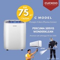 Cuckoo C Model Penapis Udara 4-Stage Filtration, H14 HEPA, 37.4m² Coverage Area, 5 Tahun Jaminan