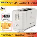 Pensonic TTS-662 2 Slice Pop Up Toaster - Pembakar Roti Ringkas dan Mudah Digunakan