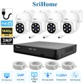 Srihome NVS005-POE030 Kamera Keselamatan 4CH POE Network Video Recording System