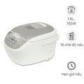 Nồi cơm điện tử Panasonic SR-CP188NRAM 1.8 lít, màu trắng