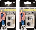 Nite Ize LED Upgrade Combo II LUC2-07 - LED Kit for AA Mini Maglite