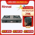 Bếp Gas Dương Rinnai RV-360(G) - Men Đen, Kích thước 60x37.6cm