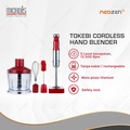 Neozen TOKEBI Cordless Hand Blender - Blender Tangan Nirkabel Hitam 1000ml