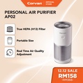 Pembersih Udara Peribadi Corvan AP02 (Putih) - Kapasiti 150ft², TrueHEPA H13