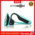 Aftershokz Trekz Titanium Bone Conduction Headphones - Kelabu, Biru, Hijau, Merah (Neckband)