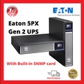 Eaton 5PX1500RTG2 UPS, 2U Rack/Tower, Kapasiti 1440VA/1440W, Sine Wave Output, Bateri Penggantian Sendiri