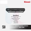 Cooker Hood Rinnai RH-126B Penghisap Asap Dapur Modern