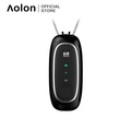 Aolon M9 Purifier Necklace - Pemurni Udara Portabel dengan 150 Juta Ion Negatif, Hitam/Putih
