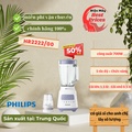 Máy xay sinh tố Philips HR2222/00 - Dung lượng 1.5L, màu Trắng Tím
