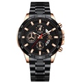 Jam Tangan Pria FNGEEN Chronograph Quartz Stainless Steel - JC-32