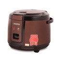 Nồi cơm điện SATO 18F052 1.8L - Màu nâu, dung tích lớn, nấu chín nhanh