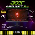 Monitor Gaming Mini LED Acer Nitro XV275K 27" IPS 4K UHD 160Hz HDR10 DisplayHDR 1000