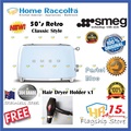 Smeg TSF01PB 50's Retro Style Toaster - Pembakar Roti 2 Saiz Pastel Blue