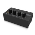 Behringer HA400 เครื่องขยายสัญญาณหูฟัง 4 ช่อง สเตอริโอ ขนาดกะทัดรัด ดำ