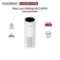 Máy lọc không khí Cuckoo CAC-AG0110FW/WHCKV - Kích thước nhỏ gọn, màu trắng