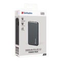 Verbatim 66628 20000mAh 22.5W PD & QC 3.0 流動充電池 灰色