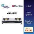 Milux MSS-2500G Dapur Gas 75cm x 40cm, 2 Burner dengan Plat Grill
