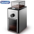DeLonghi KG 89 Stainless Steel Coffee Grinder - Kapasiti Hopper 120g, 12 Tahap Penyesuaian, Digital Timer & Removable Chamber