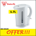 Butterfly BJK-2820 Electric Kettle 1.7L - Hitam, Putih