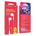 Tai nghe Borofone BM54 - Tai nghe có dây với mic đàm thoại tiện lợi, trọng lượng 12g