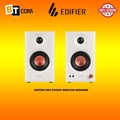 Edifier MR3 Studio Monitor Speaker - Hi-Res Audio, Bluetooth, 18W RMS, Putih/Hitam
