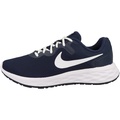 Giày Chạy Bộ Nam Nike Revolution 6 - Đen/Trắng, Size US 4-11, Công Nghệ React
