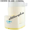 Steril Crown CR168 Sterilizer - Sterilisasi Botol Susu Bayi dengan Uap Listrik