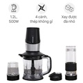 Máy xay sinh tố đa năng Sunhouse SHD5340 - Dung lượng 1.2L, màu Đen