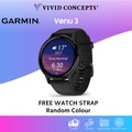 Garmin Venu 3S - Jam Tangan GPS Pintar dengan Layar AMOLED 1.2 Inci, Bateri 10 Hari, dan Pelacak Kesehatan Lengkap