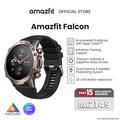 Amazfit Falcon - Jam Tangan GPS dengan Layar AMOLED 1.28 Inci, Bateri 500mAh, dan 20 ATM Water Resistance
