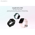 Amazfit A2018 GTS 2 Mini Smartwatch - Hitam, Layar AMOLED 1.55 inci, Waterproof, Pengukur Oksigen Darah