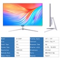 SUIRGE 32" 3000R Curved 1080P HD No Border IPS Panel Gaming Monitor
