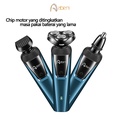 Abeni 3 In 1 Shaver Alat Cukur Jenggot Elektrik Portable