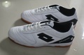 Lotto Stadio OG II FG Sepatu Bola Kulit Kangguru Hitam/Hijau Muda