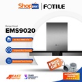FOTILE EMS9020 Chimney Hood - Stainless Steel, 90cm, Centrifugal Fan, Baffle Filter, Auto Operation