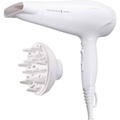 Máy sấy tóc Remington D3199 2200W - Trắng, Nhựa an toàn, Có dây, 3 chế độ nhiệt, 2 tốc độ gió, Công nghệ ion âm