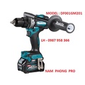 Máy khoan vặn vít dùng pin Makita DF001GM201 40V - Dung lượng 4.0Ah, Cứng/Mềm: 140/68 N·m