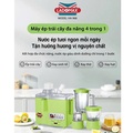 Máy Ép Trái Cây Ladomax HA-968 - Dung Tích 1.25L, Kích Thước 435x303x240mm, Màu Xanh/Trắng