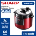 Sharp KQA60RD Periuk Tekanan 6L - Pilihan Ideal untuk Memasak Cepat dan Selamat