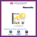 Hannochs LED Bulb Tricolour 10W - Lampu LED Multicolor E27