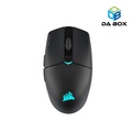 เมาส์เกมมิ่งไร้สาย Corsair KATAR ELITE WIRELESS สีดำ น้ำหนักเบา 69 กรัม เซนเซอร์ MARKSMAN 26K DPI
