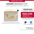Huawei MatePad Pro 13.2 Tablet OLED 12GB/512GB - Hijau/Hitam Keemasan/Gold