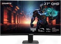 Gigabyte GS27QC 27" VA Curved Gaming Monitor - QHD 2560x1440, 170Hz Refresh Rate, AMD FreeSync Premium