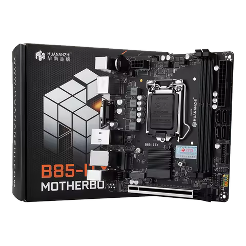 HUANANZHI B85 Motherboard Micro ATX LGA1150 DDR3 Dual Channel 16GB M.2 SATA3.0