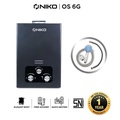 Niko OS-6 Pemanas Air Gas 6 L/min, Pengaturan Suhu Digital LED & Proteksi Api Mati