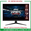 Màn hình Gaming MSI G2712 27 inch FHD IPS 170Hz