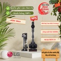 Máy hút bụi lau nhà LG A9N-MAX, không dây, 160W, 2.7kg, màu đen