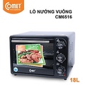 Lò nướng điện đa năng Comet CM6518, 28L, 1600W, có đèn LED và quạt đối lưu 360°