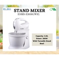 Elba ESMB-E3030(WH) Stand Mixer 3L Putih - Pencampur Multifungsi dengan 5 Tetapan Kelajuan